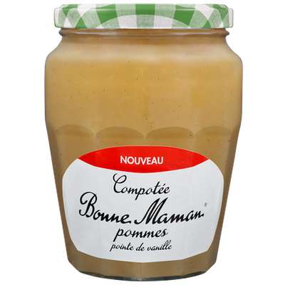 Compotée de pommes et pointe de vanille, Bonne Maman (590 g)