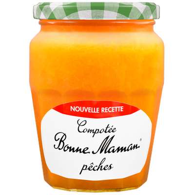 Compotée de pêches, Bonne Maman (590 g)