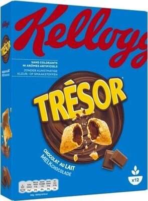 Céréales Trésor chocolat lait, Kellogg's (410 g)