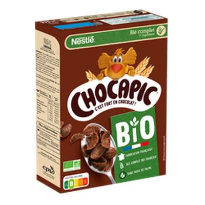 Céréales Chocapic BIO, Nestlé (375 g)