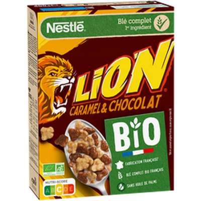 Céréales Lion BIO, Nestlé (400 g)