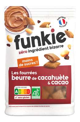 Les Fourrées - Beurre de cacahuète & Cacao BIO, Funkie (250 g)