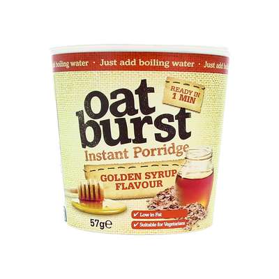Porridge instantané saveur golden syrup, Oat Burst (57 g)