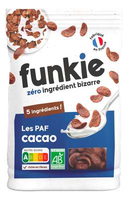 Les PAF - céréales au cacao BIO, Funkie (300 g)