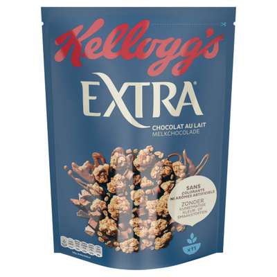 Extra chocolat au lait, Kellogg's (500 g)
