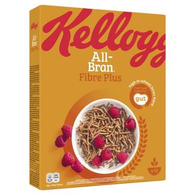 Céréales All Bran Fibre Plus, Kellogg's (500 g)