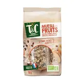 Muesli aux fruits BIO, Terres & Céréales (1 kg)