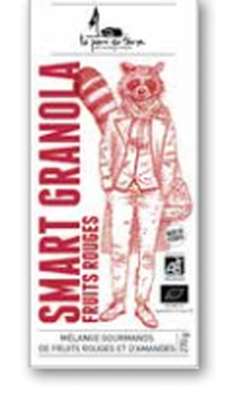Smart Granola fruits rouges BIO, La pierre qui tourne (270 g)