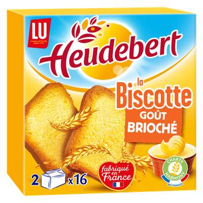 Biscottes goût brioché, Heudebert (290 g)