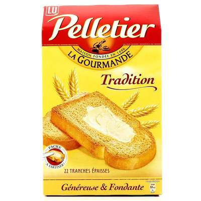 Biscottes gourmandes, Pelletier (285 g)