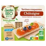 Tartines craquantes châtaigne sans gluten BIO, Jardin Bio (150 g)