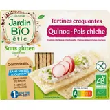 Tartines quinoa pois chiche sans gluten BIO, Jardin Bio étic (150 g)