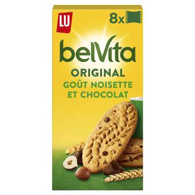 Belvita Petit déjeuner chocolat et noisettes, Lu (400 g)