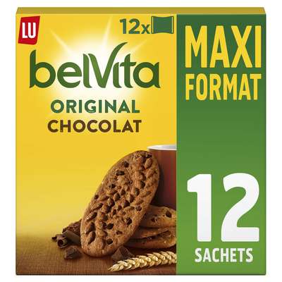 Belvita Petit Déjeuner chocolat, Lu (600 g)