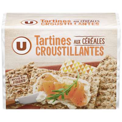 Tartine croustillante céréales, U (250 g)