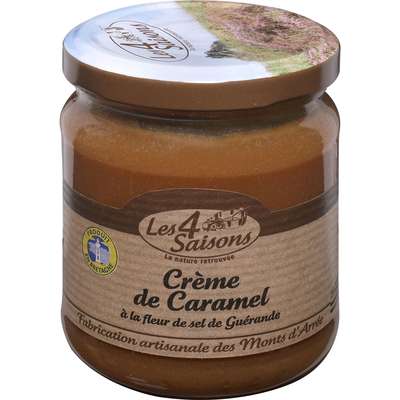 Crème caramel et fleur de sel, Les 4 saisons (220 g)
