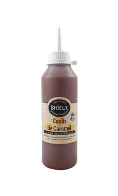 Coulis de Caramel au beurre salé au sel de Guérande, Brieuc (350 g)