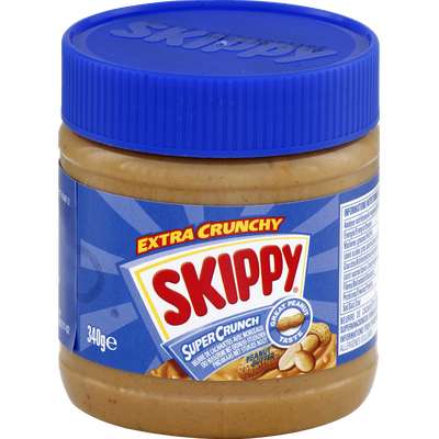 Beurre de cacahuète super crunch, Skippy (340 g)