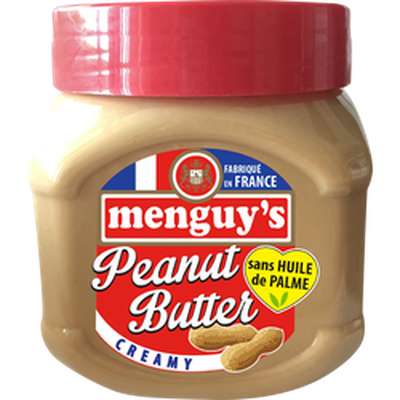 Beurre de cacahuète creamy, Menguy's (454 g)