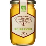 Miel d'acacia BIO, La ruche aux délices (375 g)
