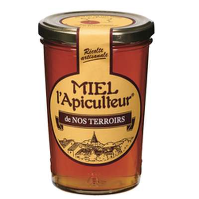 Miel liquide fleurs de nos terroirs, L'Apiculteur (250 g)