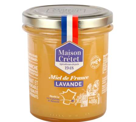 Miel de lavande de France, Maison Crétet (400 g)