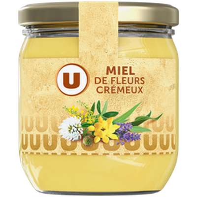 Miel crémeux mille fleurs, U (500 g)
