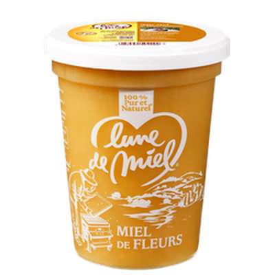 Miel de fleurs crémeux, Lune de Miel (500 g)
