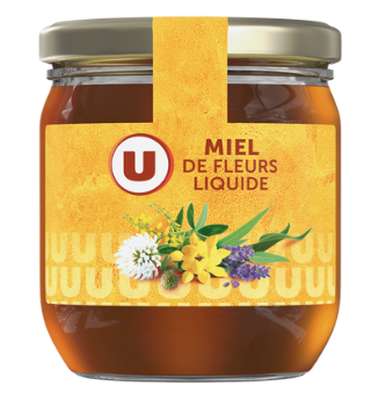 Miel de fleurs liquide, U (500 g)
