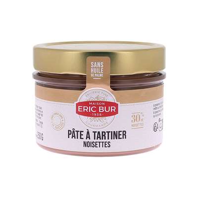 Pâte à tartiner noisettes, Eric Bur (250 g)