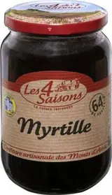 Confiture myrtille, Les 4 saisons (400 g)