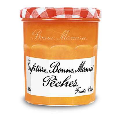 Confiture pêches, Bonne Maman (320 g)