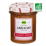 Confiture Extra d'Abricot BIO, Albert Ménès (230 g)