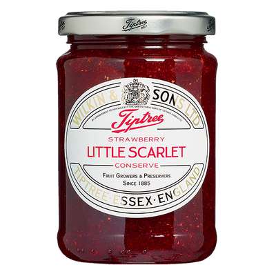 Confiture Scarlet aux petites fraises de bois, Tiptree (340 g)
