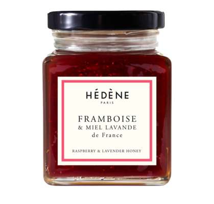 Confiture framboise et miel de lavande, Hédène (220 g)
