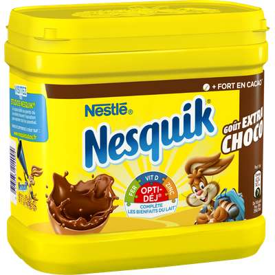 Nesquik intense, goût extra chocolat, Nestlé (600 g)