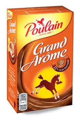 Chocolat en poudre grand arôme, Poulain (250 g)