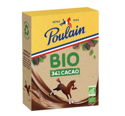 Cacao BIO, Poulain (350 g)