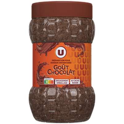 Poudre chocolatée 7 vitamines granulée, U (800 g)