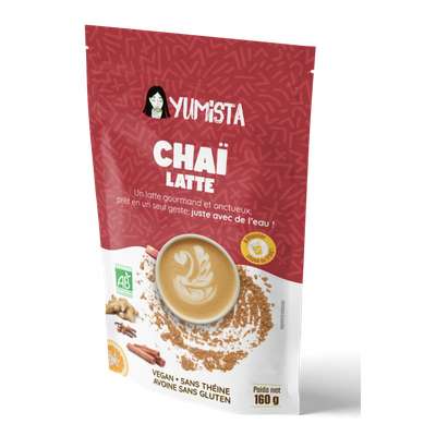 Chaï latte BIO, Yumista (160 g)