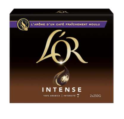 Café moulu intense, L'Or (x 2, 500 g)