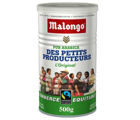 Café moulu petits producteurs, Malongo (500 g)