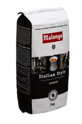 Café en grains Italian Style, Malongo (1 Kg)