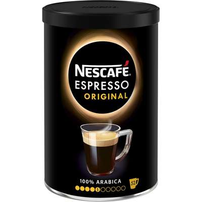 Café soluble Espresso Original, Nescafé (95 g = 52 tasses)