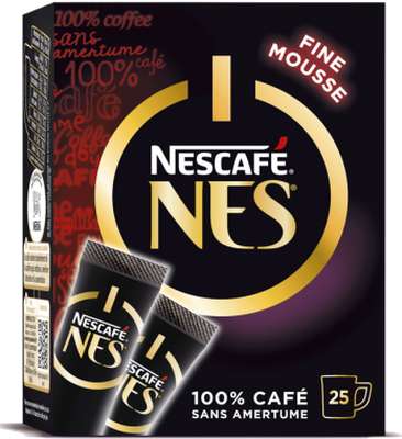 Café soluble Nes, Nescafé (x 25 sticks)
