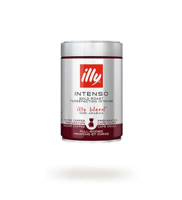 Café moulu torrefaction forte, Illy (250 g)