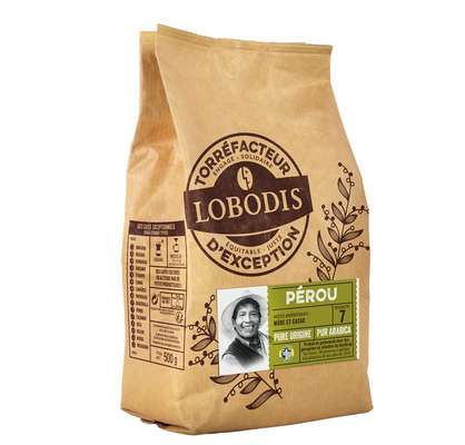 Café en grains Pérou, Lobodis (500 g)