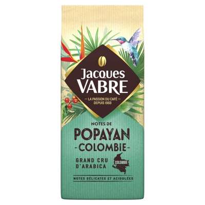 Café moulu Popayan, Jacques Vabre  (250 g)