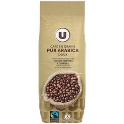 Cafe en grains doux, U (500 g)