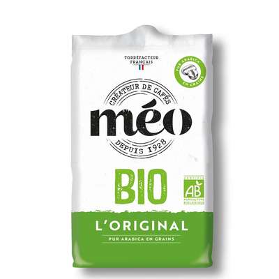 Café en grain BIO, Meo (500 g)